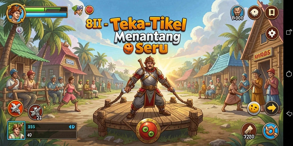 Tampilan gameplay <strong>8II</strong> yang menakjubkan dan menantang teka-teki.