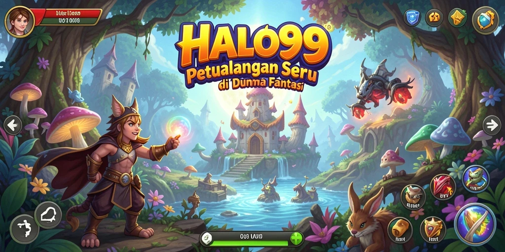 Gameplay seru HALO99 yang menampilkan petualangan fantastis.