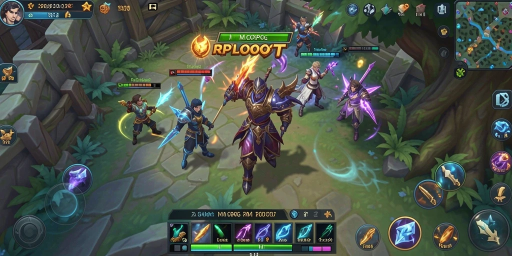 Tampilan gameplay seru di dunia <strong>RPLOOT</strong> yang penuh petualangan.