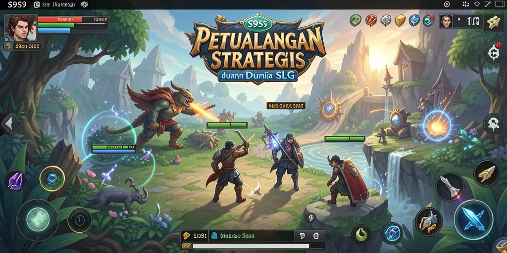 Tangkapan layar S9S9 menunjukkan aksi pertempuran strategis yang mendebarkan.
